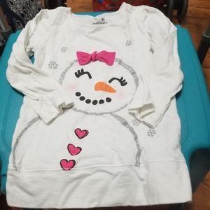Snowgirl Long Sleeve Tunic